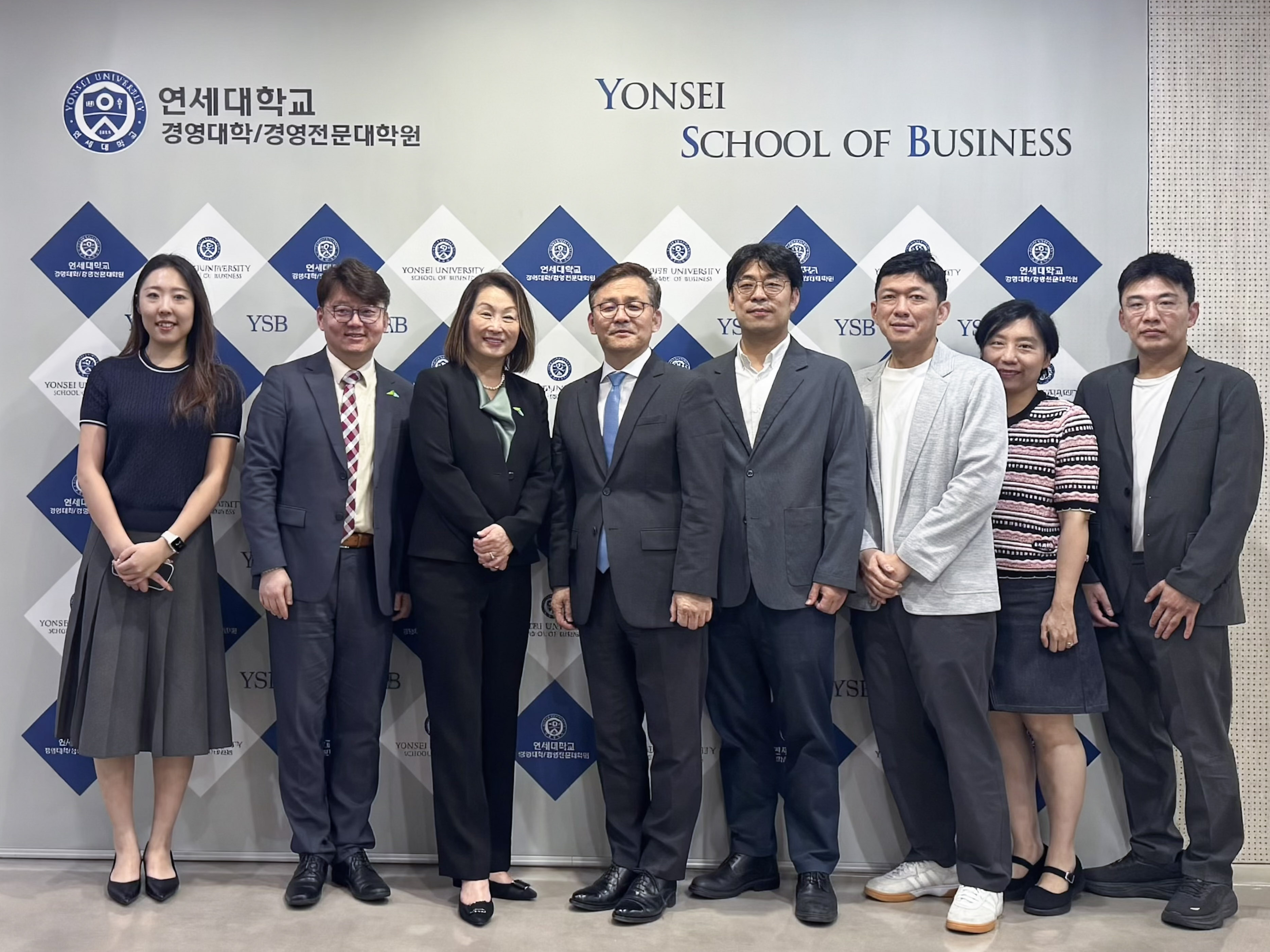 글로벌 경영교육 인증기관 AACSB(국제경영대학발전협의회) 방문 이미지