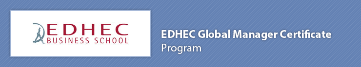 EDHEC Global Manager Certificate Program